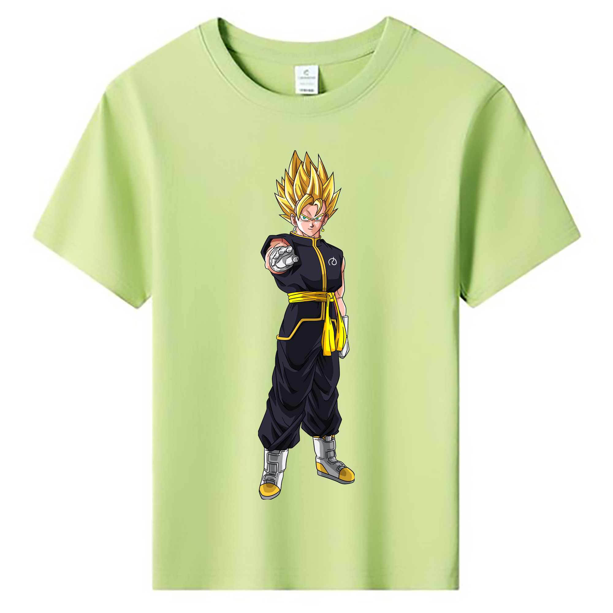 （画像用） ドラゴンボール ベジット DRAGON BALL Vegetto 綿100％キッズTシャツ（フロントプリント）